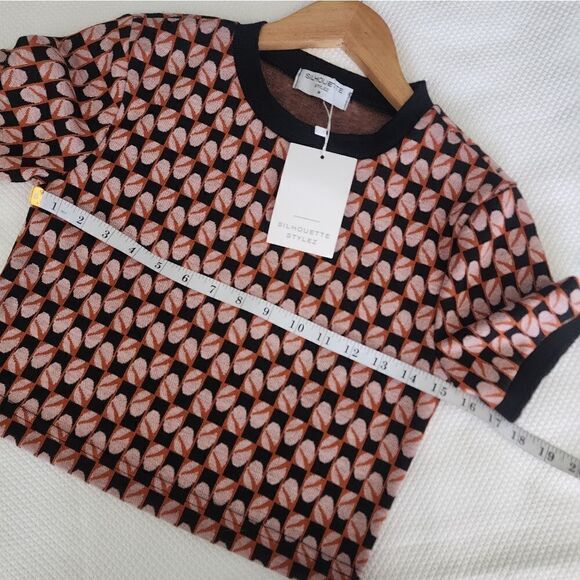 Silhouette Stylez crop top wide leg set - Picture 2 of 11